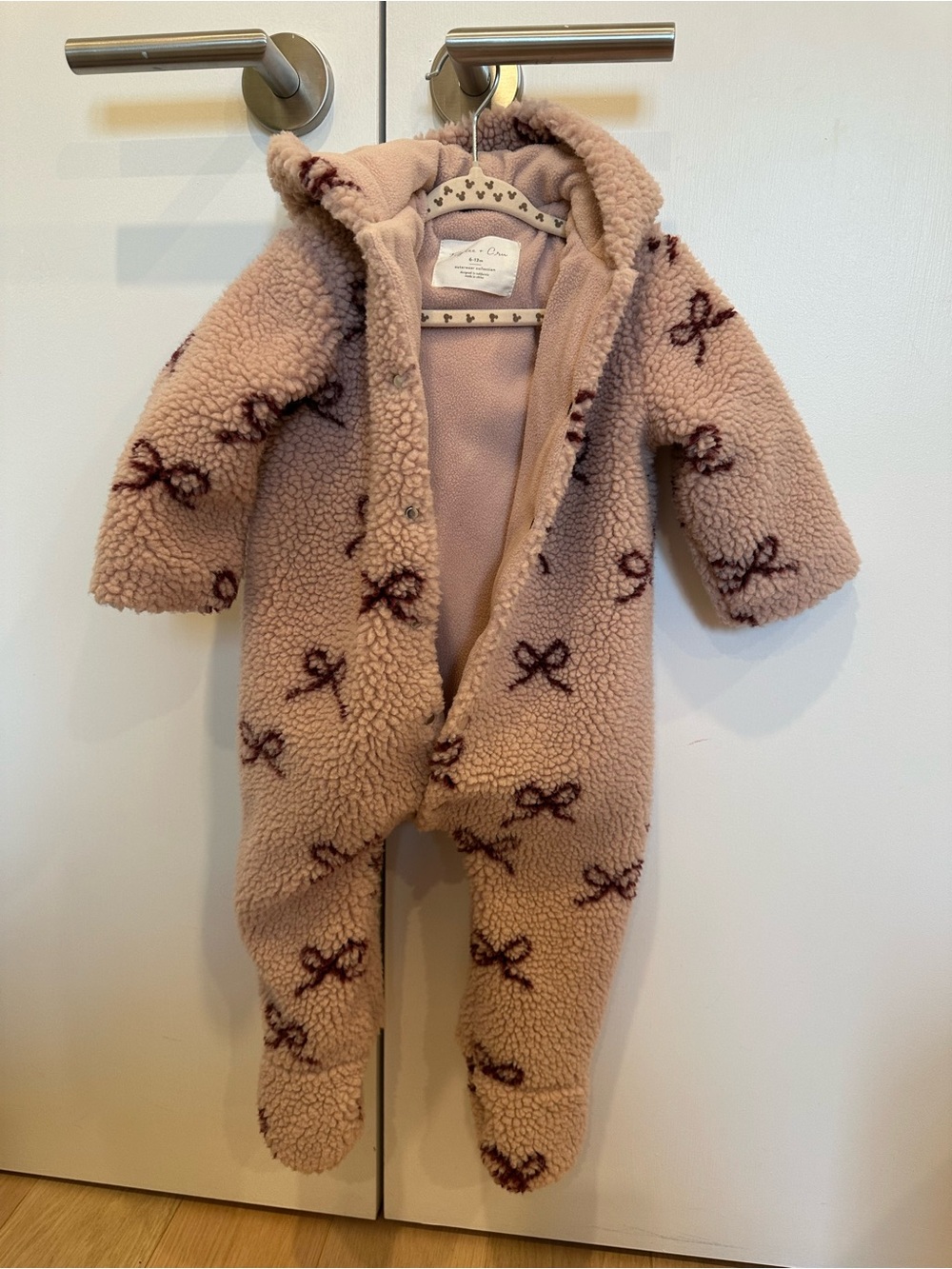 Rylee + Cru fleece snowsuit